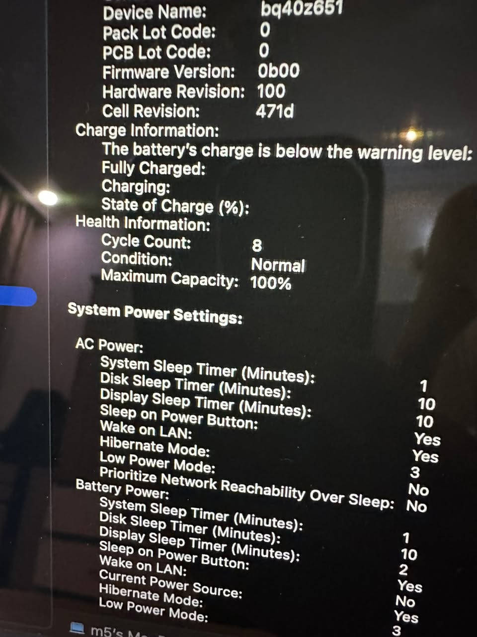 Macbook air M5
M5
Ram16
512
مشحون 8 مرات اخو الجديد وغراض كاملة لون سلفر 
السعر مليونين
***********
