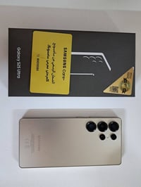 S25 ULTRA  RAM12 ROM 512 مع كامل ملحقاته اخو الجديد بسعر (1300)  07739...