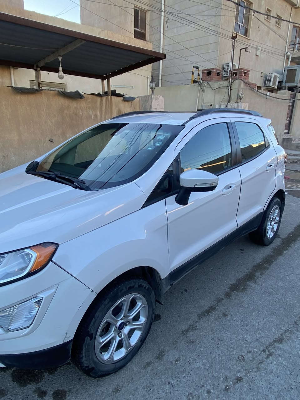 السلام عليكم .. 
للبيع فورد ايكو سبورت se موديل ٢٠٢١ 
٤ سلندر محرك حجم ٢٠٠٠ 
المواصفات : 
حساس خلفي وجانبي وكاميرا خلفية 
شاشة تدعم الكار بلي والاندرويد اوتو 
Auto hold 
قفل وفتح الباب لمس
تحكم ستيرن 
دفع رباعي 
تدفئة كشنات 
لدات على قفل الابواب الامامية وبالاسفل 
الحادث كما موضح في الصورة الجاملغ الامامي اليمين والايرباك طاك وراجع شركة.
ماشية ٧٢ الف 
السعر : ١٢٤$ وبيها مجال
رقم اربيل السنوية بأسمي


**إذا كنت صاحب هذا الإعلان وتريد حذفه لأي سبب، رجاءا أرسل رسالة إلى الدعم الفني**