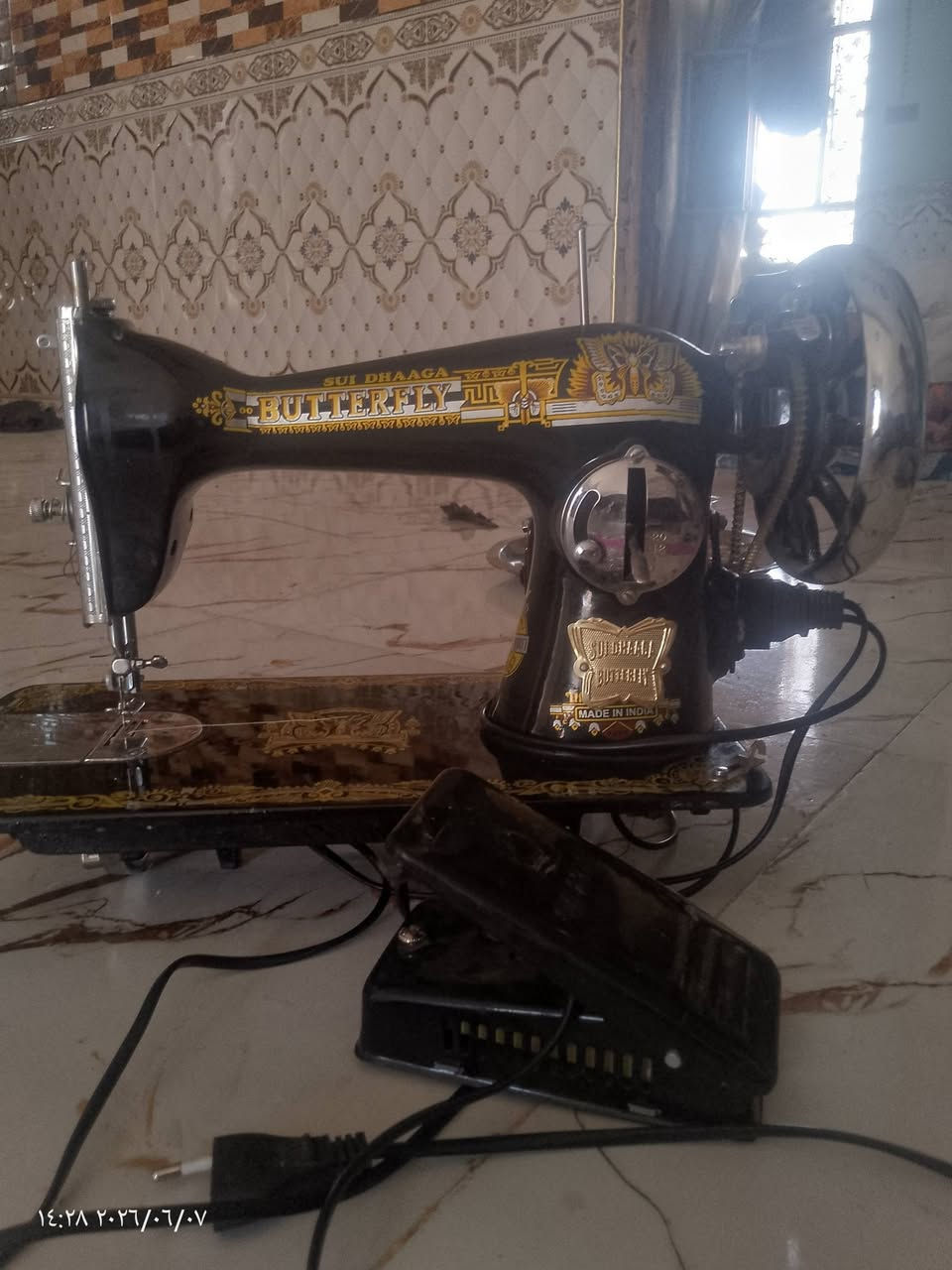 سلام عليكم مكينه خياطه ام الفراشه فقط مخيط قماش واحد فقط. بسعر على الخاص


**إذا كنت صاحب هذا الإعلان وتريد حذفه لأي سبب، رجاءا أرسل رسالة إلى الدعم الفني**