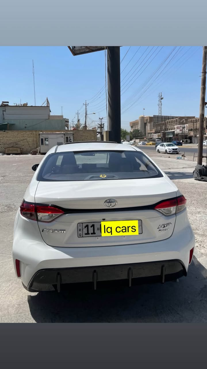 كورلا هايبرد 24 S فئة البلاك إدشن فول اعلى فئة محرك 1800
كفالة عامة عل وضع الزيرو شرط الفحص
ماشيه 37 الف السيارة جديدة
رقم بغداد الجديد هزة جديد بأسمي تحويل مباشر 
كشن كهرباء داخل جلد فتحة
بصمه رادارات توقف ذاتي
وبعد هواي مواصفات 
السعر 155$ وبيهة مجال بسيط 
مكاني بغداد حي الاعلام
***********
