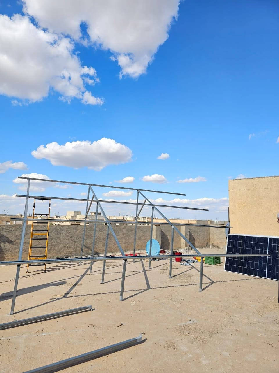 ☀️ قوة الشمس | هندسة الاستقلال الطاقي
نحن لا نبيعُ معدات، بل نصممُ واقعاً يمنحك السيادة المطلقة على طاقتك.

🏡 1️⃣. النظام السكني الذكي (نموذج ديالى)
للأستاذ: نعمان علي حسين
• القدرة: (10A نهاراً | 8A ليلاً).
• الميزة التنافسية: هدوء تشغيلي تام مع ثبات مطلق للجهد، مثالي للمنازل التي تبحث عن الاستقرار والسكينة.
⚡ 2️⃣. النظام السكني الجبار (نموذج صلاح الدين)
للأستاذ: دحام خليفة بيدو
• القدرة: (30A نهاراً | 30A ليلاً).
• الميزة التنافسية: مزود بتقنية Pure Sine Wave؛ حماية فائقة للأجهزة الحساسة وقدرة تشغيلية ضخمة تغنيك عن المولدات.

3️⃣🚜 3. النظام الزراعي الاحترافي (نموذج يثرب)
للأستاذ: مهند وهيب
• القدرة: تشغيل مضخة (4 حصان).
• الميزة التنافسية: طاقة خضراء بلا وقود وبلا ضجيج، مصممة لتحمل أقسى الظروف المناخية لضمان استدامة الري.

📍 نطاق خدماتنا:
(سامراء • الفلوجة • الضلوعية • العلم • الحجاج • يثرب • الحاتمية • ديالى)

📞 استشر خبراءنا الآن:
• 👤 دعاء الجنابي: *********** | ‭0786 606 6601‬
• 👤 علي خلف: ***********
 ‏• 👤بهاء : ‪***********‬‏
