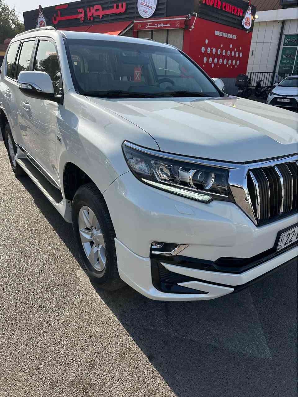 السلام عليكم
برادو TXL
2023 ماشية ٣٦ الف كم 
السيارة ساز اصلي ضمان 
العنوان بغداد شارع فلسطين
*********** بغداد, العراق
