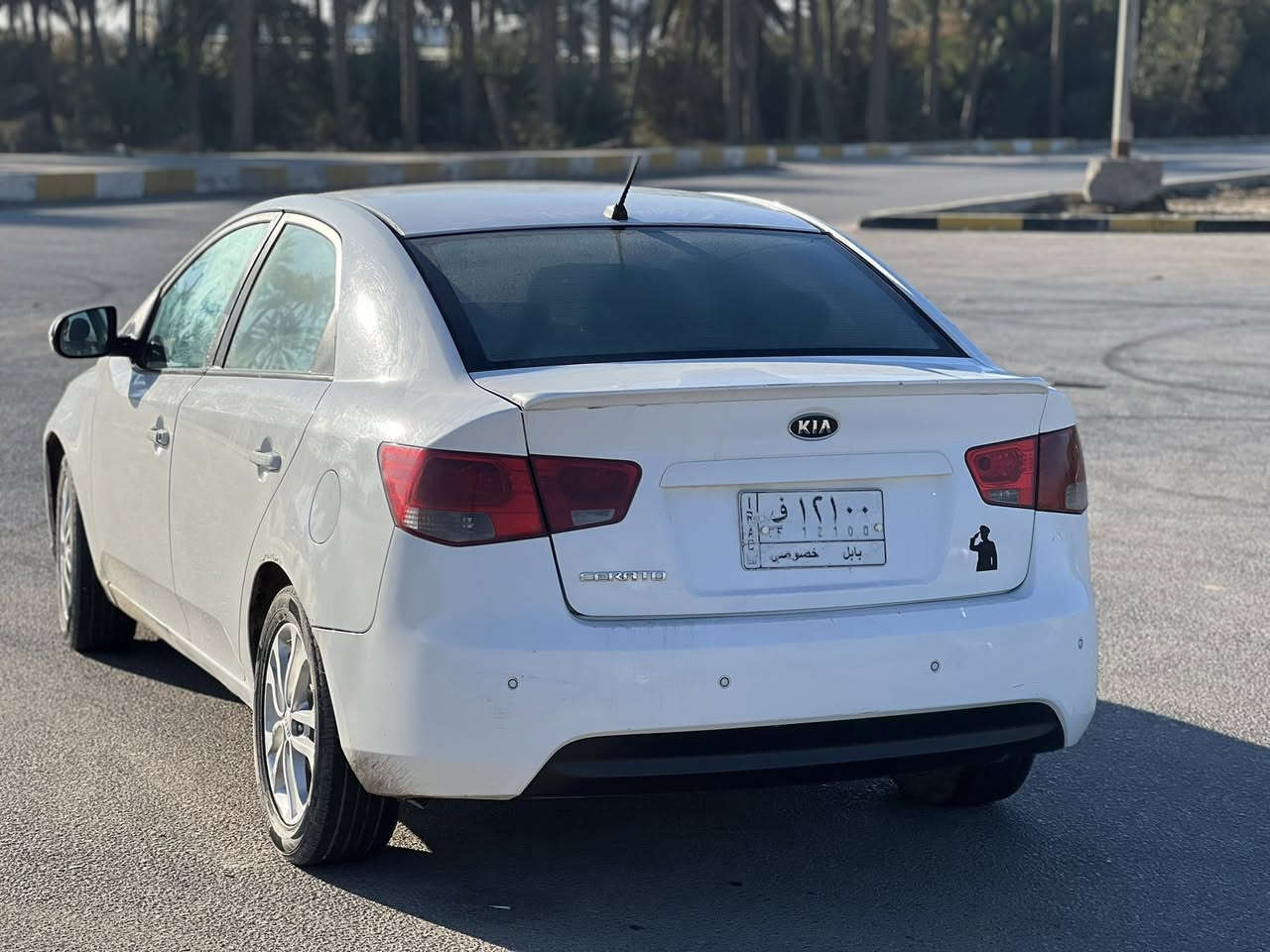 سلام عليكم سيراتو 2011 خليجي رقم بابل بيه جاملغ وباب خلفي صبغ جاملغ امامي بدون دواخل مكينه 1.6 

سنويه ل 27  
كير حداده مكينه تبريد كله جاهز 
السعر /90 وبي مجال بسيط 
مكاني /الحله 
هـ/***********
