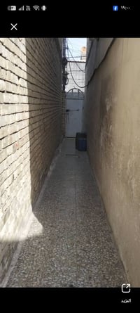 نص قطعه للبيع قطاع 50 قريبه على شارع داخل رقم 07709229421