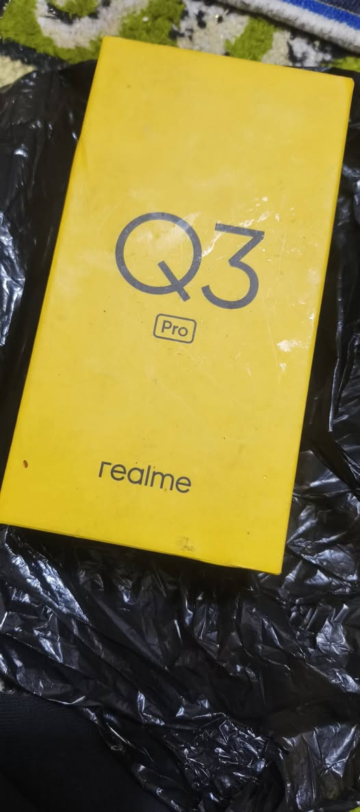 السلام عليكم
جهاز ريلمي Q3 كامل ملحقات
ذاكرة 128 جهاز مكفول عده الفطر البضهر الصغير هاذا 
 السعر 110 المكان مدينه الصدر الاورفلي
الرقم ***********
