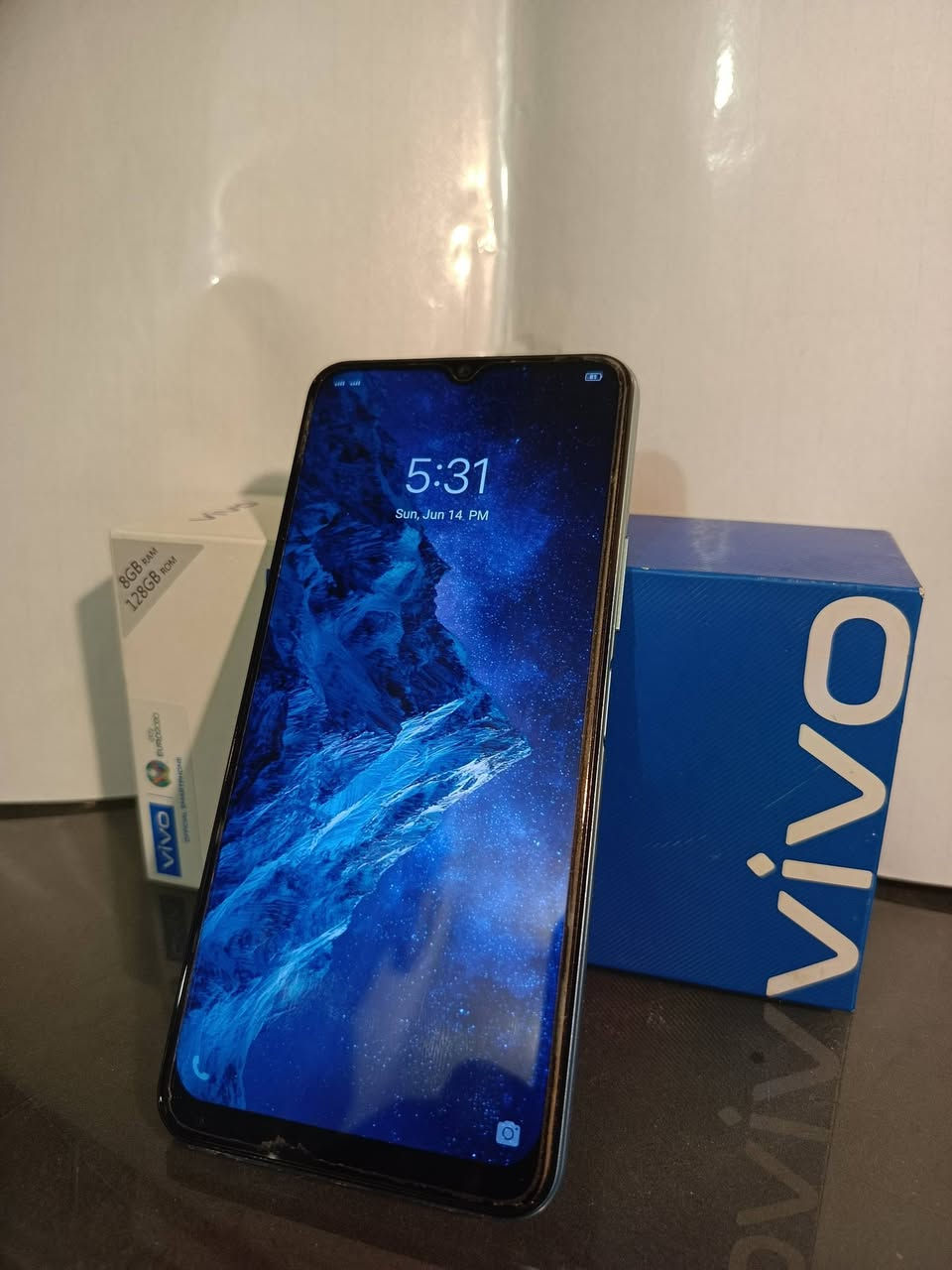 📱 جهاز Vivo Y20s للبيع
المساحة التخزينية: 128 GB
الذاكرة العشوائية (RAM): 4GB + 8GB
حالة الجهاز: نظيف جداً وغير مصلح (بحالة الوكالة)
العنوان: النجف / الكوفة
💰 السعر: 120


**إذا كنت صاحب هذا الإعلان وتريد حذفه لأي سبب، رجاءا أرسل رسالة إلى الدعم الفني**