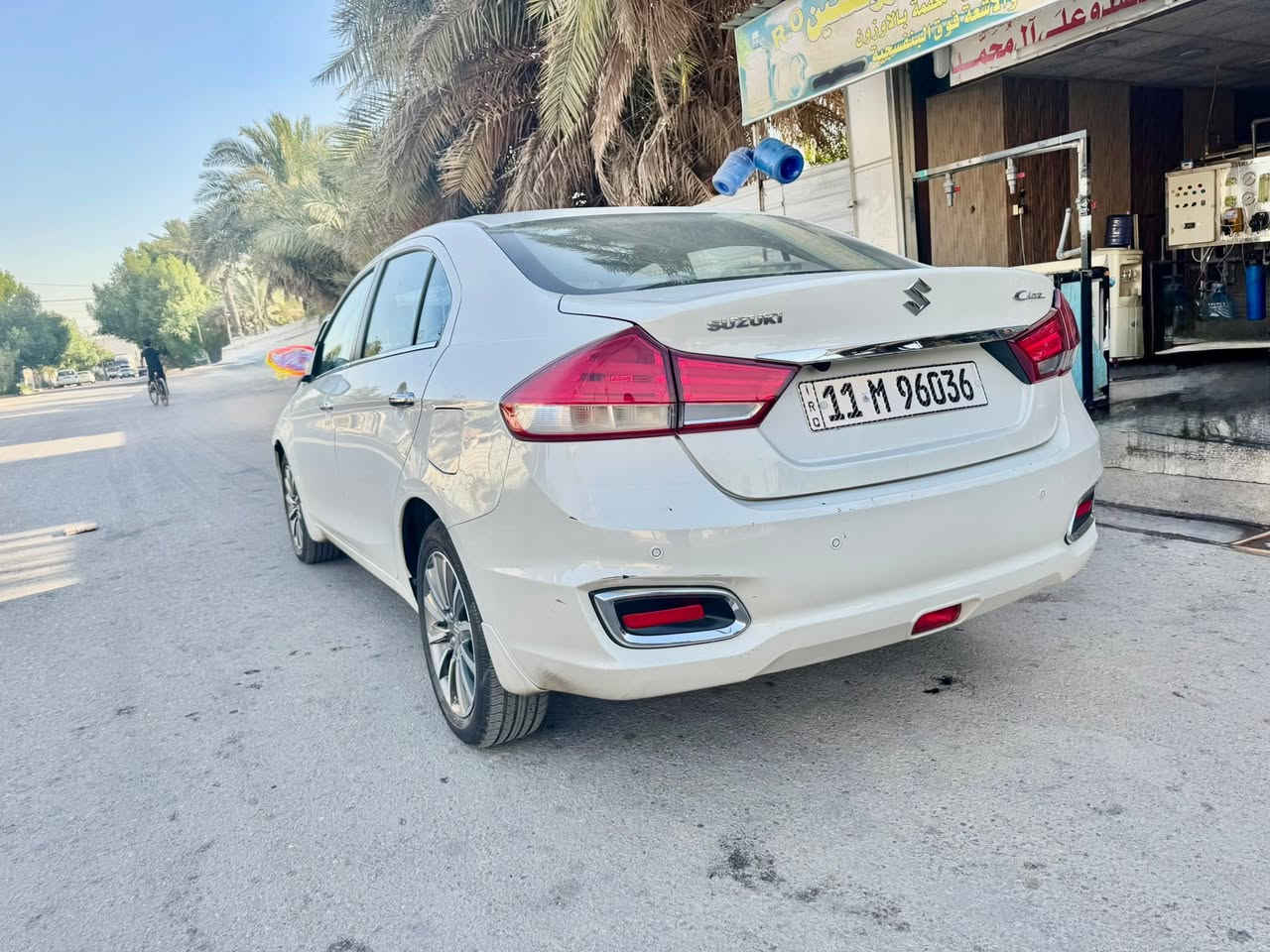 سوزوكي  سياز  السعر 115بيها مجال صالون ابيض موديل 2023 ماشيه52الف ياباني استلام شركة العامه 
وارد خليجي  رقم بغداد حره تحويل ثاني يوم
فول مواصفات ماعده الفتحه والشاشه 
بيبان دخول ذكي
صندوق بصمه 
تشغيل بصمه 
دشبول صاج 
ويل كب كروم بلادي 
كشنات جلد بلاد 
تحكيم ستيرن جهتين 
تحكيم سرعه مع تثبيت سرعه 
مانع انزلاغ 
كامره خلفيه دواره بلامرايه بلاد 
حساس خلفي 
لايت زنون بلاد ياباني مع حاجب زنون 
بوجكتر زنون بلاد 
لد امامي لد خلفي 
تبريد خلفي 
لد خلفي ضباب 
بلوتوث  
يدات نيكل 
اشاير بلمري 
مري كهرباء 
تبريد قطعتين 
تبريد
دبل ايرباك 
حجم الويل 16 
حجم المحرك 1500 تنفس طبيعي 
حساس بلويلات
شرط السبير  مانازل 
سياره بيه شخوط بسيطه بل دعاميات ورصعه جاملغ خلفي وحده امامي  تجي وتشوف وتدلل سياره نظيفه
مكان سياره بغداد رقم الهاتف***********
