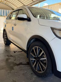 حادثه طاك أرباك بسبب ضربه الدعاميه موديل 2015 وجه 2016  رقم بغداد  خلي...