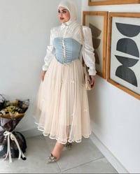 فستان تركي • شيفون صيفي • مقاسات ٣٨-٤٨