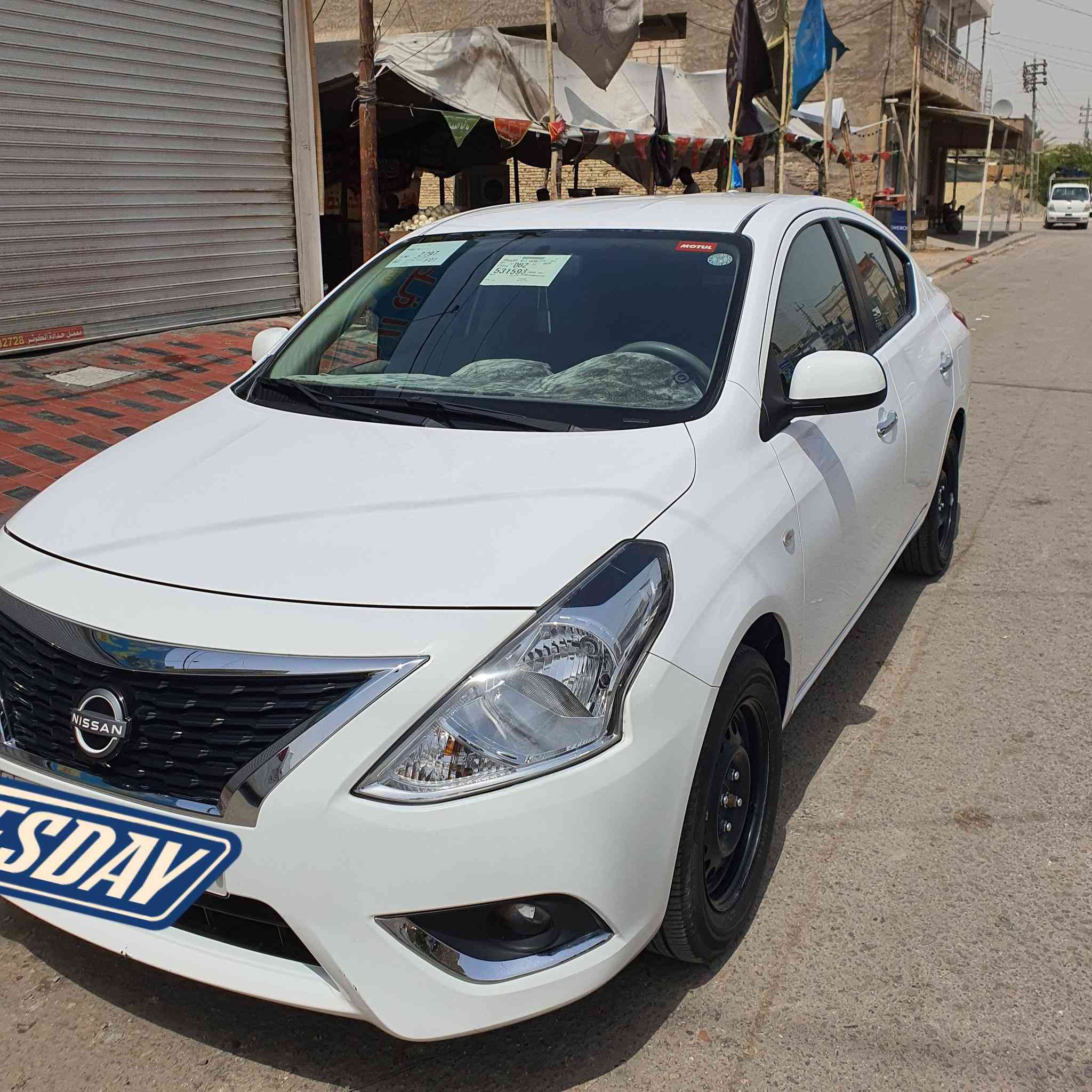 نيسان صني 2024 هندي 🇮🇳
البليته الزركة رقم الشاصي بالجامة الامامية السيارة كفالة عامة 
السعر 
13,050 $
قابل للتفاوض 
للتواصل واتساب او اتصال 
***********
