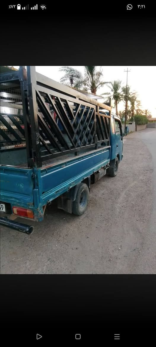 ***********
‏‪***********‬‏ يتصل وبي واتساب
كيا حمل للبيع مكينه بيها تبخير وكير واكسل وشاصي مكفولة مابيه ضربه ما بيها صبغ المكان بغداد التاجي
