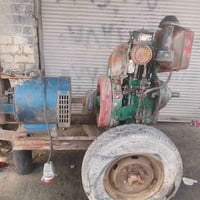 مولده هنديه نضيفه شغاله جاهزه لاتنقيص ولاتبخير رأس لتوليد 10 كيفي محرك...