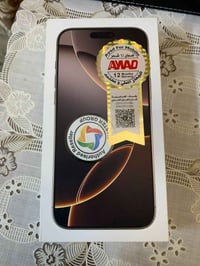 آيفون ١٦ برو ماكس • ٢٥٦ • بطارية ١٠٠