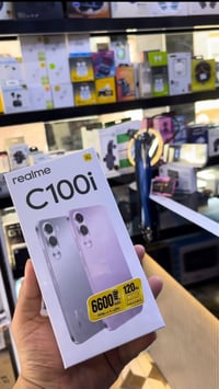 ريلمي c100i • ذاكرة ٢٥٦ • بطارية ٦٦٠٠