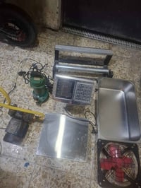 غراض محل سمك للبيع نضيفات غطاس ماء سمك نوعيه شمجي بلادي نضيف و ميزان ا...