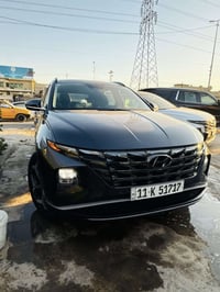 مرحبا توسان 2022 سياره فول 1/1 تتقدم وترجع من بصمه كير دكم الحديث وتشغ...