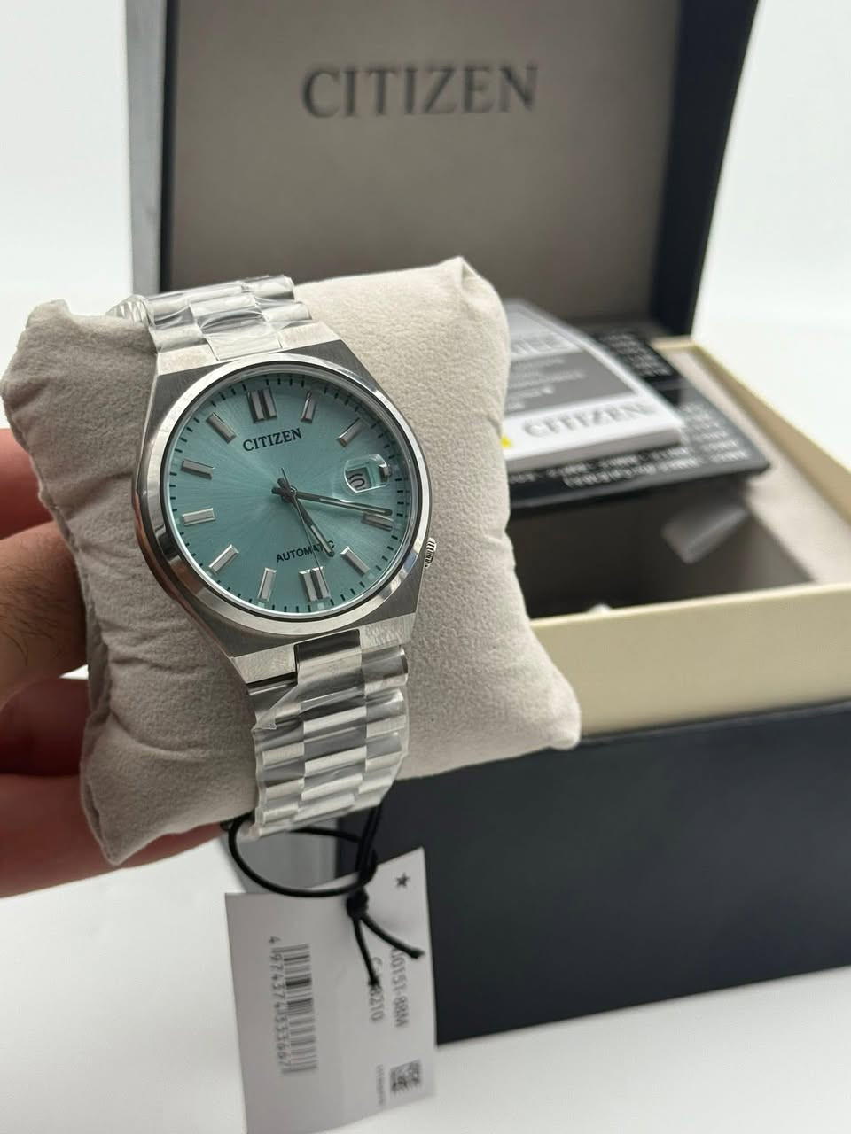 CITIZEN اوتماتيك ياباني الاصلي
لون التيفاني المميز

كامل المرفقات مع الضمان


**إذا كنت صاحب هذا الإعلان وتريد حذفه لأي سبب، رجاءا أرسل رسالة إلى الدعم الفني**