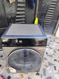 غسالة ال جي كورية • ٨ كيلو • ضمان ١٠ سنوات