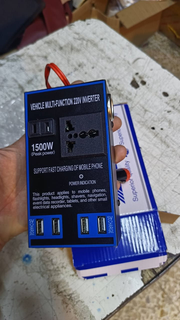 سلام عليكم برخصة الادمن 
عاكسه انفليتر 12V لل220V يوجد كميه البيع جمله ومفرد


**إذا كنت صاحب هذا الإعلان وتريد حذفه لأي سبب، رجاءا أرسل رسالة إلى الدعم الفني**