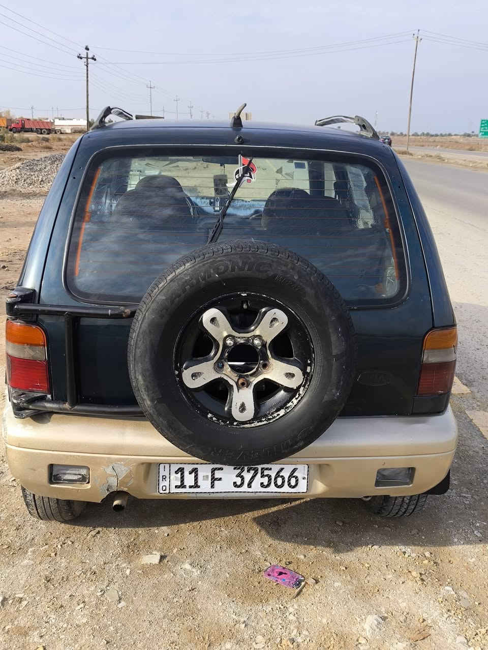 السلام عليكم كيه سبورتج موديل 1995 
تحويل ثاني يوم حداديه خير من الله 
تخم تاير كهربائيات شغاله تبريد شغال 
مصبوغه حزام للجماليه السعر 45 وبيها مجال 
كوت قضاء الحي غير متواجد بالفيس 
الاتصال ***********
