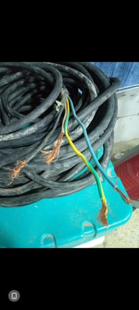 كيبل للبيع 4×4 طول 20 متر شعري استندر  بغداد 07712978489