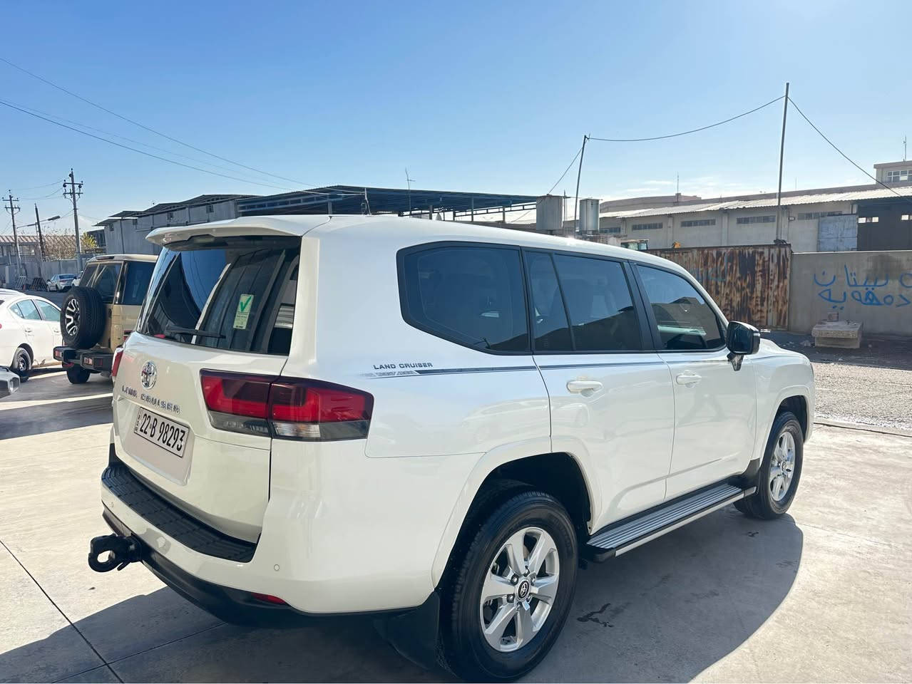 تۆیۆتا لاند کرۆزەر, G-X
-موديل:-2024
-سلندر:-6 پستۆن
ضمان:-شركة(3)سال
-ماشي:-صفر
-المحرك:-4.0
-وقود:-بنزين
0750 711 5442
0772 152 5442 أربيل, العراق
