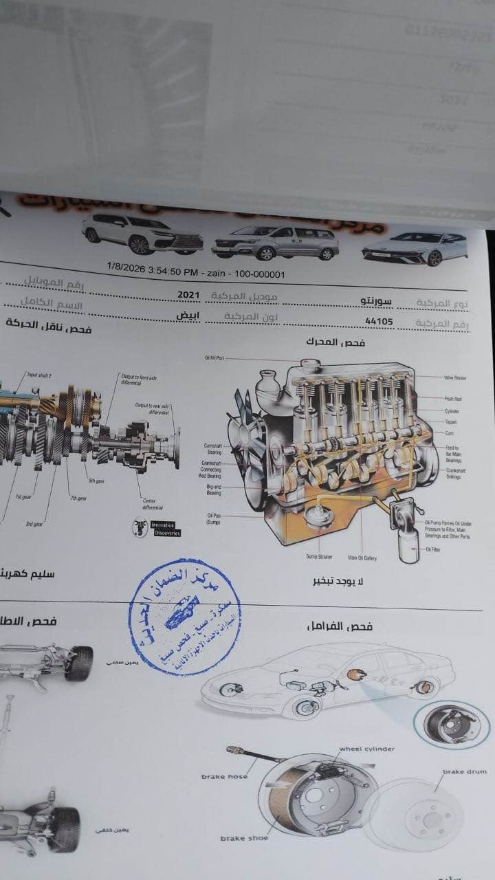 سورنتو موديل 21 رقم بصره جديد والسونار يمك فحص شوفه بيه بنيد مبدل وبيه بارد والارباك الاسترين طاك      *********** Singapore
