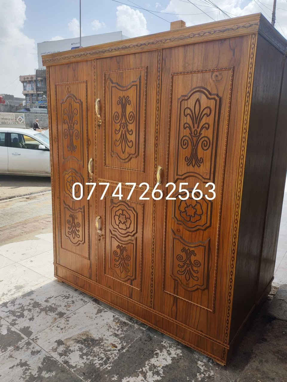 كنتور 3 باب بلوك فرش والبنجه رف 60 خشب سير جديد شغل مضبوط توصيل دخل #البصره فقط *********** البصرة, العراق
