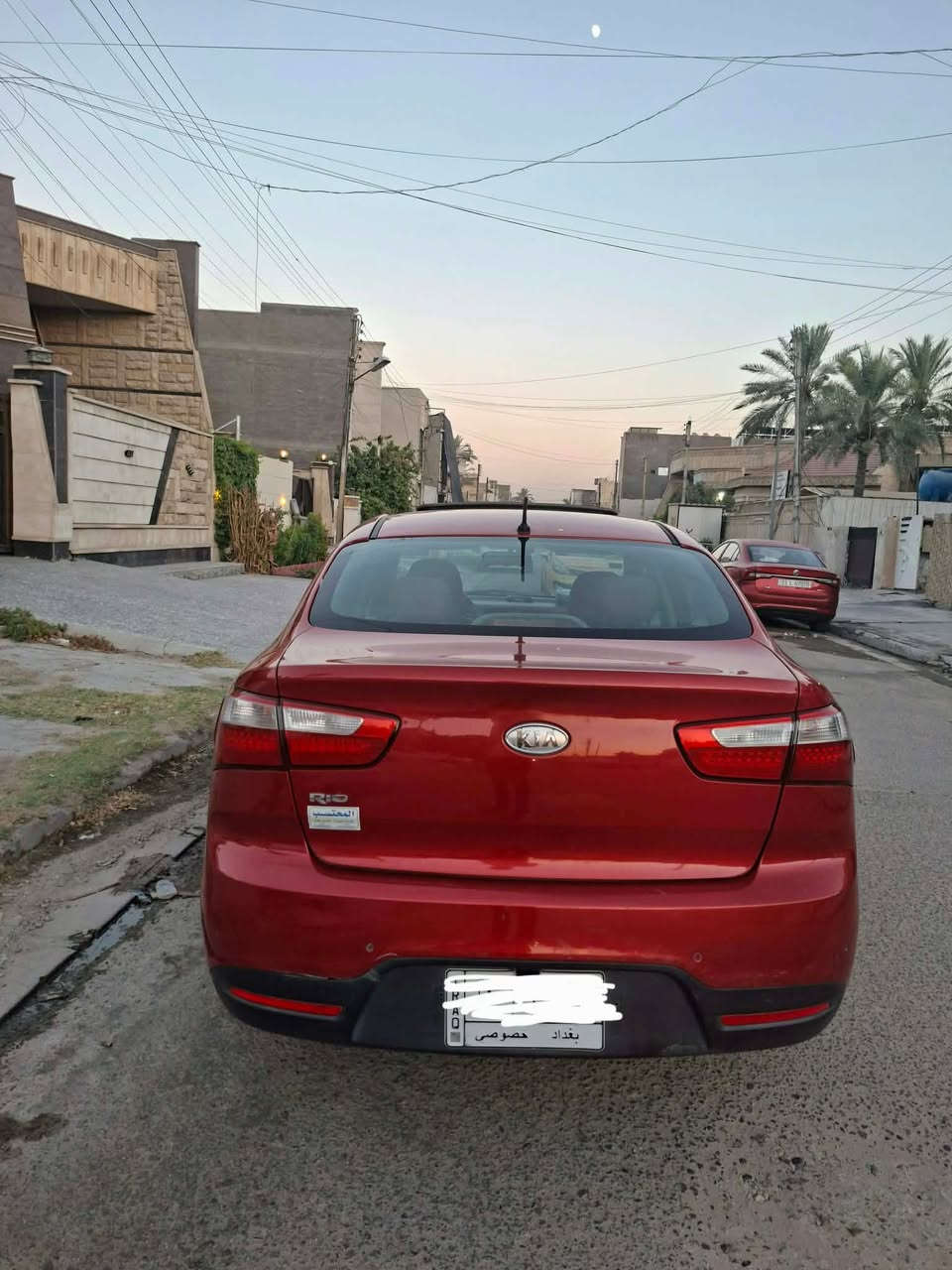 كيا ريو موديل٢٠١٢ خليجي فول مواصفات عدا البصمة محرك ١٦٠٠ دبل قطرة رقم بغداد السيارة نظيفة كير محرك تبريد كلشي جاهز، مكانها بغداد
السعر ١٢مليون و٧٥٠
***********

