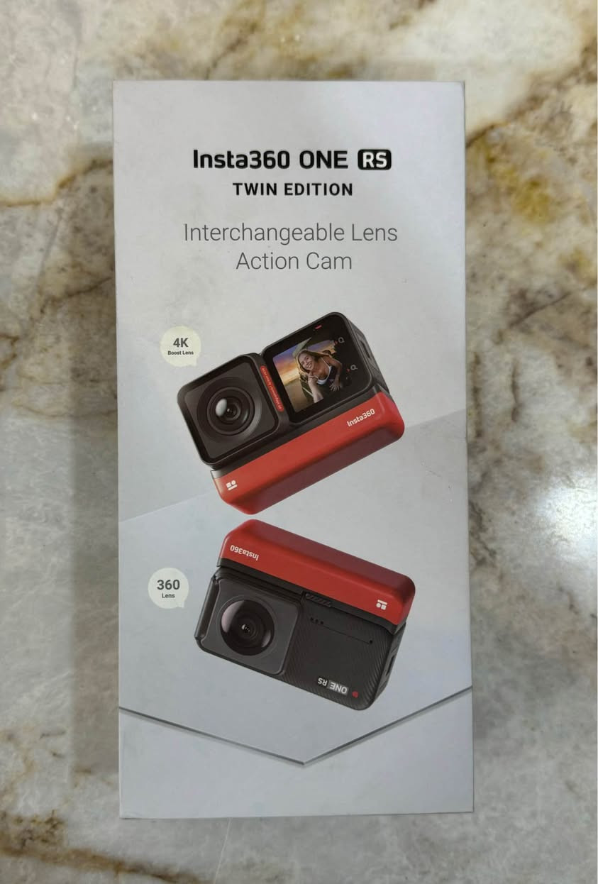 سلام عليكم شباب
وحش التصوير 😈 

للبيع فقط 🛑

كاميرا / insta360  One  RS

جديده استخدام قليل
بعدها بالكارتون ✅

+ رام  128 گـيـگـا " أصلي " ✅
+ حاملة كاميرا للدراجات 
+ عصا سيلفي ، 1 متر  ونص

السعر 650 الف 

مكاني … بغداد / البنوك بغداد, العراق


**إذا كنت صاحب هذا الإعلان وتريد حذفه لأي سبب، رجاءا أرسل رسالة إلى الدعم الفني**