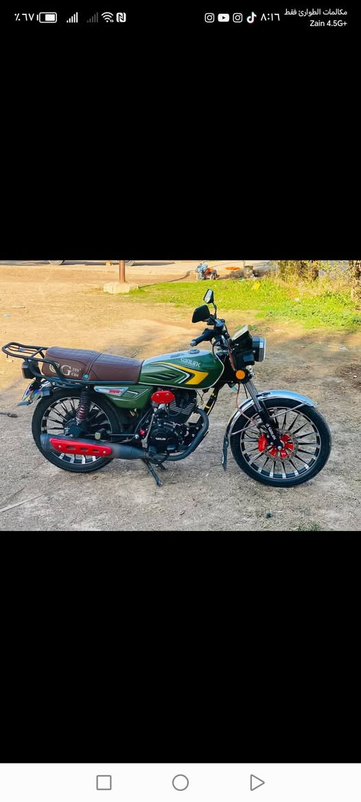 للبيع دراجة سونك سفانة الموديل ٢٠٢٥ مكفولة كفالة عامة أوراق بغداد محرك ٢٠٠ المكان واسط عزيزية الاستفسار *********** رجاء رجاء الموشراي لا يعلق
