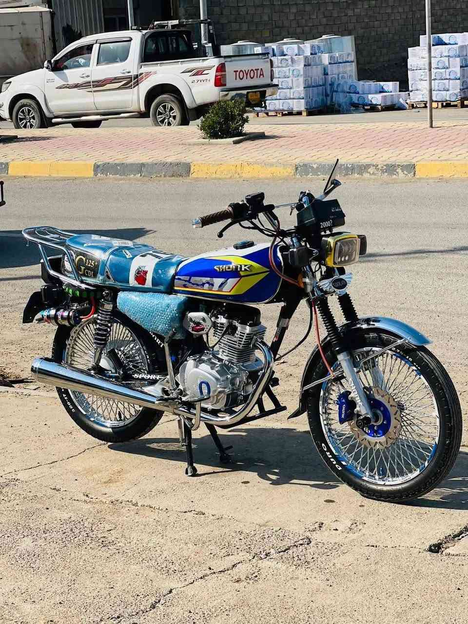 السلام عليكم دراجة تايگر سولنك موديل 25
دراجه خير من الله مال جناي كهربائيات شغالة كلشي شغال وضع شركة للبيع السعر اتصل عل رقم *********** غير متواجد خاص وحيهم الشراية محرك شرط ما مفتوح
