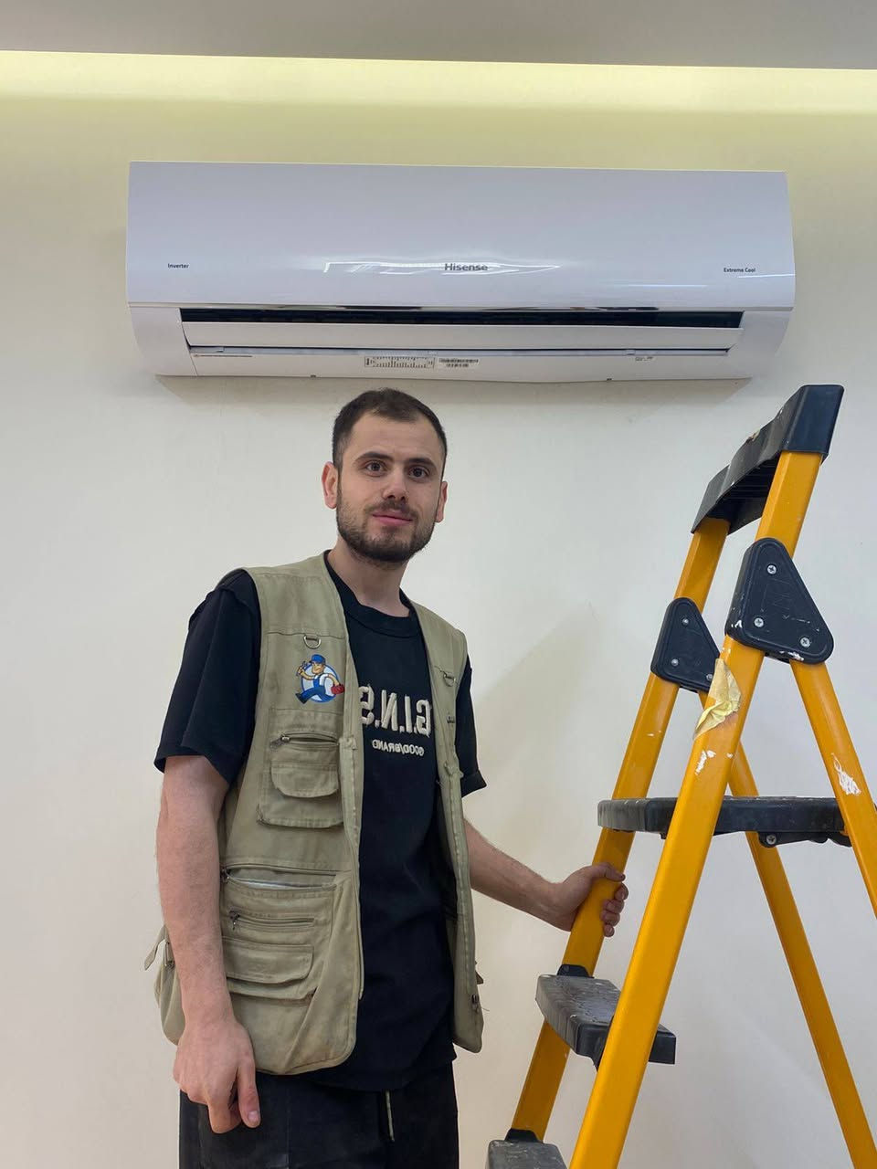 تم تنصيب سبالت عدد ٤ نوع هايسنس انفيرتر تحكم امبيريه   في الحصوه حي الانتصار
 
١- سبالت عدد ٣ هايسنس طن ونصف انفيرتر غاز ٤١٠ 
٢- سبلت طنين نوع هايسنس انفيرتر غاز ٤١٠ 

ورشة سيف حكيم لصيانه وتنصيب وأدامة كافه اجهزة التبريد 

***********
***********
