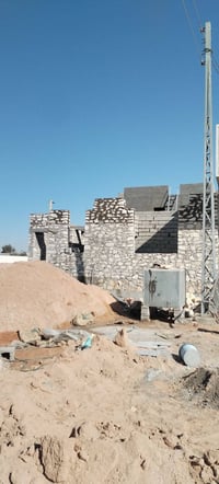 هيكل غير مسقف • ١٢٥م • ركن خلف القائممقاميه