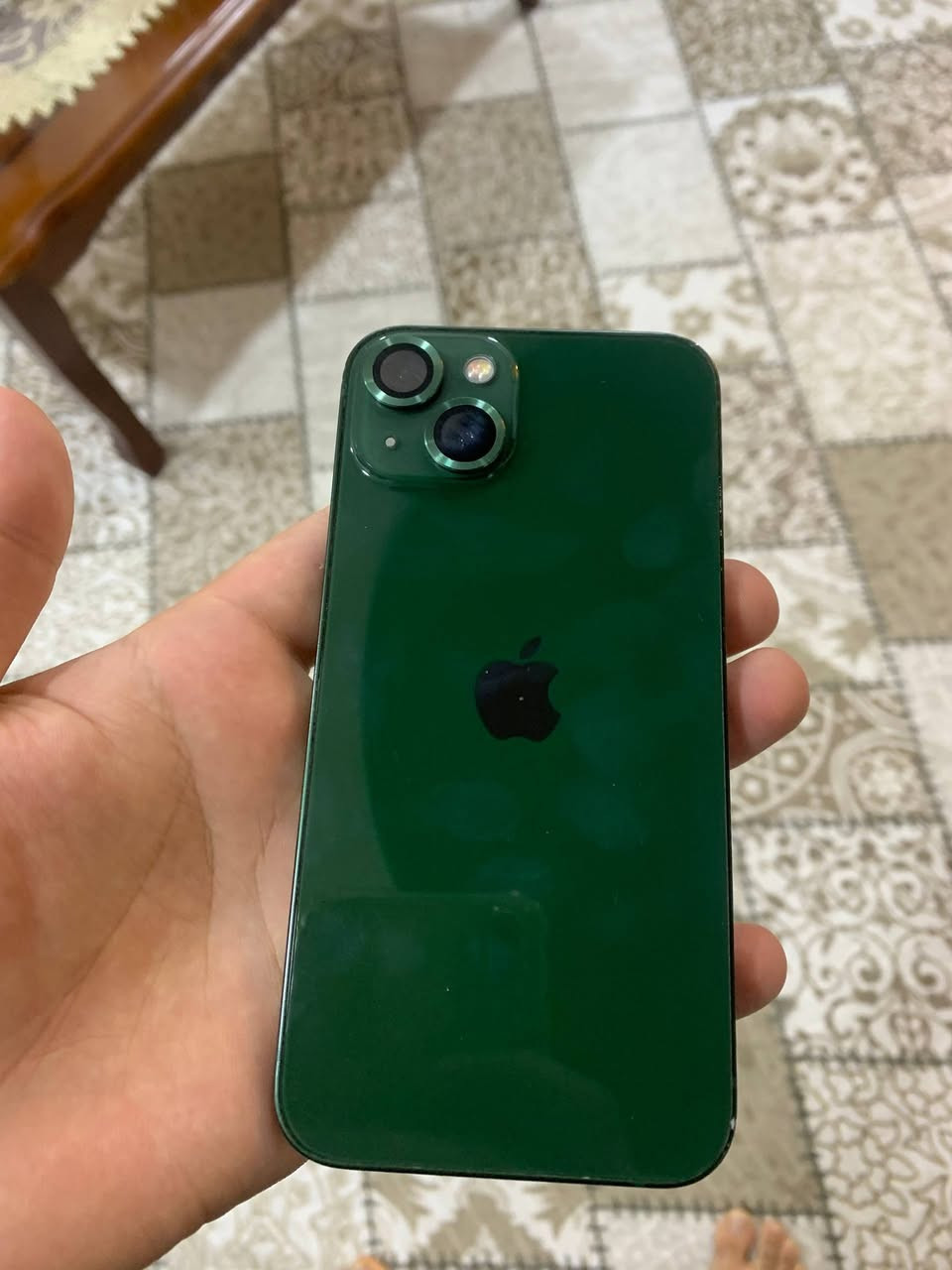 ايفون 13 العادي لون زيتوني
للبيع جهاز نظافه 90%
🔹 مبدل شاشة وبطارية (كدامك تفحصه وتتأكد)
🔹 الجهاز بحالة ممتازه ويشتغل بدون مشاكل
💰 السعر: 335 ألف وبي مجال 
🔸 بي مجال بسيط بالسعر
✔️ تفحص وتأخذ وانت مرتاح
📍 أو مراوس بـ Honor 200 Pro وانطي فرق

للاستفسار 
*********** او خاص
