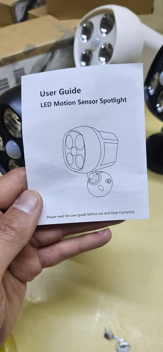 نوع المنتج: كشاف ضوئي بمستشعر حركة LED
6 قطعة متوفرة


**إذا كنت صاحب هذا الإعلان وتريد حذفه لأي سبب، رجاءا أرسل رسالة إلى الدعم الفني**