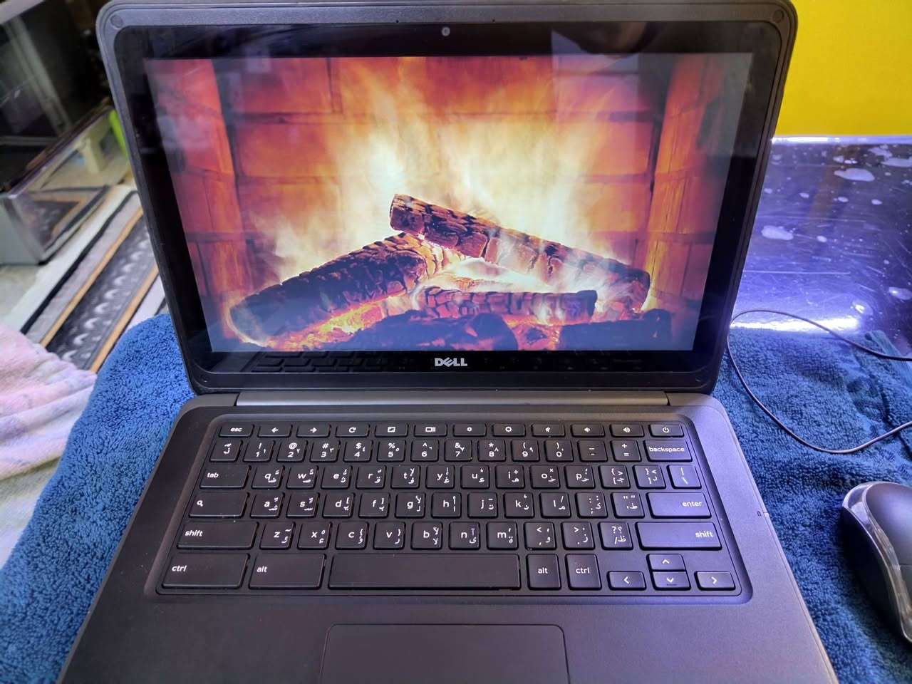 سلام عليكم لابتوب شركهDELL لابتوب جديد شخط مابي الله شاهد حته مامستعملا هواي صوته عالي مع ماوس بجي والابتوب لمس شاسه يصير سعره60الف قفل الله شاهد مستعجل على بيعته*********** مكاني بغداد
