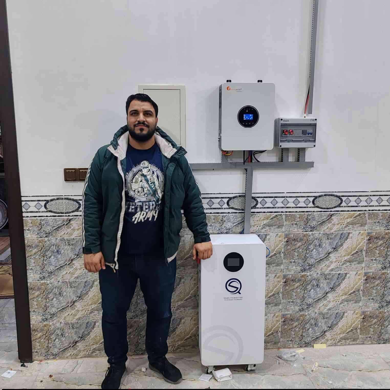 ✨ إنجاز جديد يُضاف إلى سجل النجاح ✨
بفضل الله أولاً، وبجهود كوادرنا الفنية والإدارية، تمكنت شركة زحل للطاقة الشمسية من تنصيب أكثر من 80 منظومة طاقة شمسية خلال الأسبوع الماضي فقط 💪
للتواصل والاستفسار 
‏‪***********‬‏ أ.بشار
