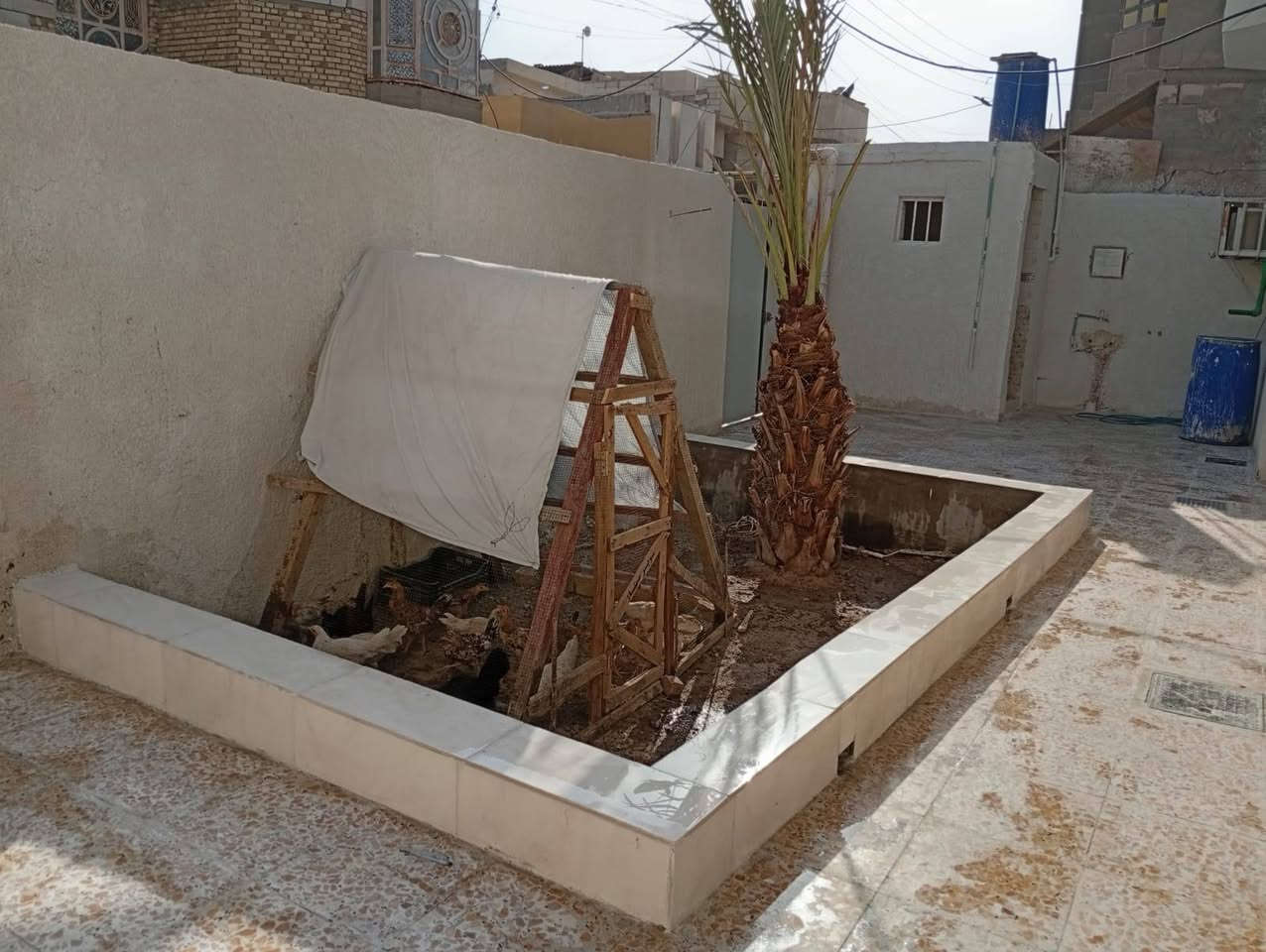 بيت للبيع
المساحة ٢٤٠
طابقين الرضي كامل 
والطابق الثاني هيكل 
ديوانيه ٦×٤....المطبخ ٤×٥
الهول الموزع ٧×٥
صحيات .....غرفتين ٥×٤
حديقه ١٢×٤
طابو زراعي .عراقي 
الرقم الأستفسار ***********
منطقة عويسيان ...قرب معمل بلوك الكوفه
