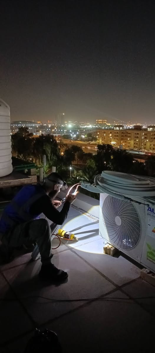 🟨الورشة الهندسية الموقعية 🟨
تنصيب 🟣صيانة🟣شحن غاز🟣 قطع غيار ⚙️💯
🟪بيع السبالت والمكيفات 🟪
✳️معالجة جميع الاعطال ✳️👨🏻‍🔧👨🏻‍🔧👨🏻‍🔧🛻🛻🏠🌎
للطلب اتصال:: ***********☎️+ واتساب 
🟨عمل داخل منطقة الشعب ومناطق بغداد كافة 🌎🏠
🟨استخدام قطع غيار اصلية لضمان جودة وكفاءة ☑️
🟫لتزامنا بالمواعيد وتقديم خدمة سريعة وموثوقة 🟫
نعمل الاجمل والافضل لخدمة الزبون ✳️☑️
