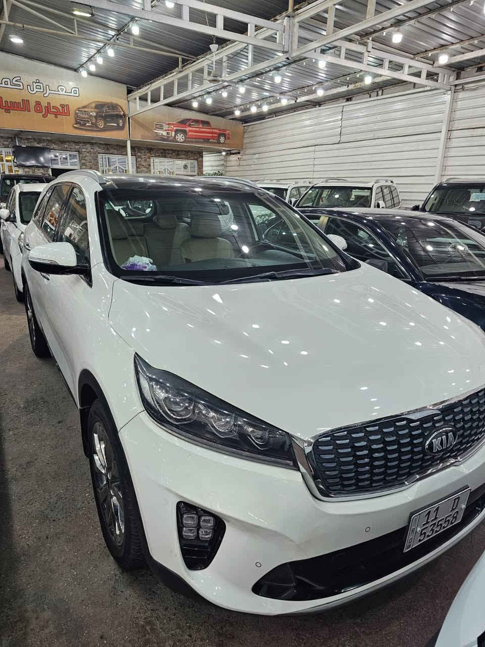 سورنتو 2020 خليجي 
فول مواصفات 
بنرواما
جنطه كهرباء فول ماعدا فور درايف 
مكفوله من صبغ 
بيه بارد فقط 
بجاملغ الايمن شي قليل
وبارد بالدوسه مال الباب الخلفي عكس سايق 
بارد حافه صندوك كلش قليل 
دعاميه مبدلة والاصليه موجود 
ماشية ٥٠
رقم بغداد 
عنوان بغداد الاعلام 
سعر 255
***********
