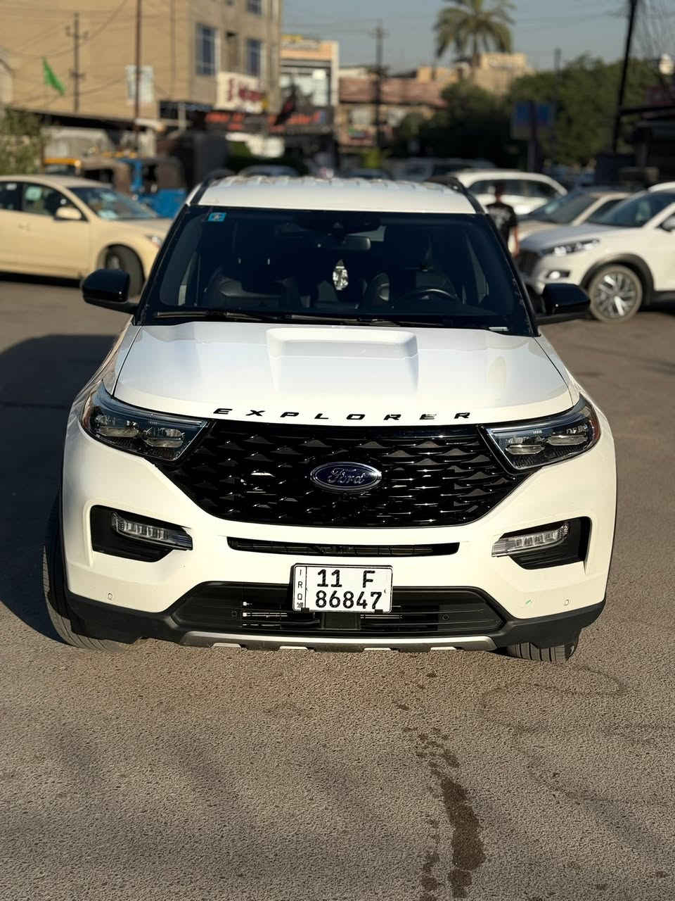 السلام عليكم ورحمة الله
فورد اكسبلورر فئة st-line موديل 2023
 بدون صبغ الگشر كله سليم
بيها بارد بالجاملغ الايمن والايسر
وبيها تعديل بالشاصي فقط
تصليحها ع ايدي تصليح بلادي  انطيك بي ضمان
مواصفاتها فول عدا الفتحه
السعر مناسب جداً 
للاستفسار : 

***********
***********
