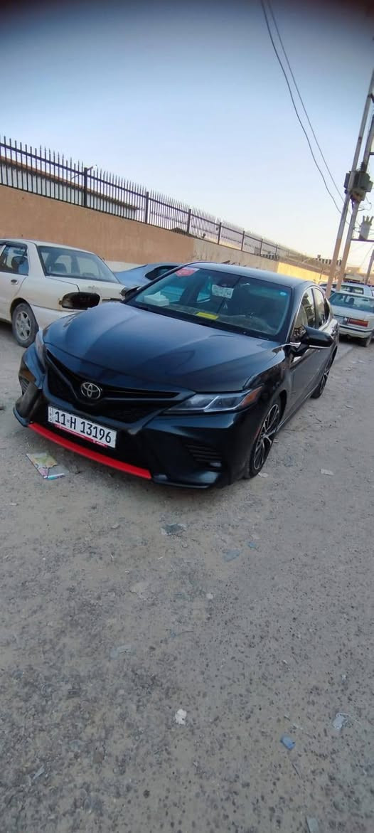 السلام عليكم
كامري 2018 امريكي فئة LE

لون نيلي غير محدد الملقب سبع الوان 

رقم بغداد دولي سنوية وهزة كلة جدد

 مشروع وطني

رادار وتحكمات ستيرن جهتين

شاشة كبيرة

كامرة خلفية

توقف ذاتي

الضرر  بونيد بلادي ما مبدل معدل فقط  وروس الجملغات بارد بدون

 دواخل شرط لا شواصي ولا لغود

كير ومحرك كفالة ممدود عليها صبانة

وتخم تاير جديد ويل كب كروم حجم 18 

السعر (170 ) وبية مجال 
مكان السيارة بيجي ناحية الحجاج
الهاتف (***********)

(‏‪078-426-19125‬‏
