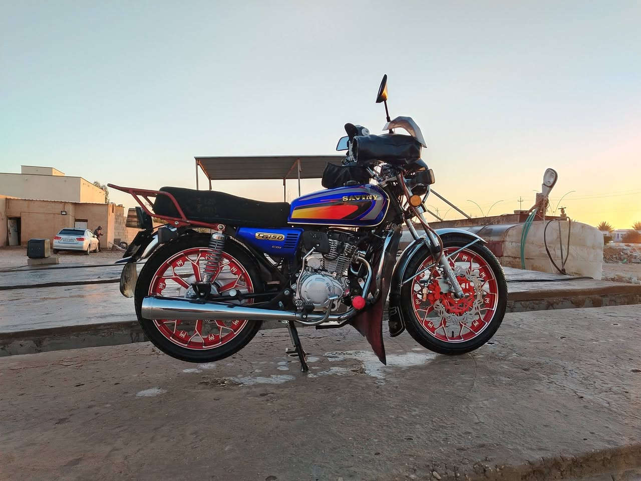 ماطور أيراني شاوني موديل 2024 نظيف سعر 650الف للبيع 
***********
