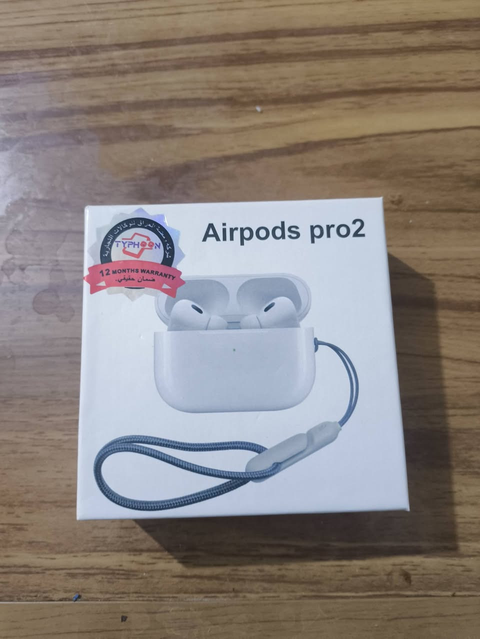 سماعات Airpods Pro 2 (كوبي درجة أولى)  مع ضمان حقيقي 12 شهر السعر بل خاص. 
للبيع سماعات ايربودز برو 2 الجديدة (كوبي درجة أولى بمواصفات ممتازة).
الصوت: نقاوة عالية جداً وعزل ممتاز للضوضاء.
الملحقات: كارتونة كاملة تحتوي على (السماعات، حافظة الشحن، كابل الشحن، وحبل التعليق الأصلي).
الضمان: تحتوي على لاصق ضمان حقيقي لمدة 12 شهر من الوكالة التجارية (Typhoon).
الحالة: جديدة تماماً وغير مستخدمة (فقط تم فتحها للتصوير لعرض النظافة).
الموقع: البصرة. ومتوفر توصيل لجميع المحافظات 
للتواصل يرجى مراسلة الحساب او على واتساب ***********
#سماعات
