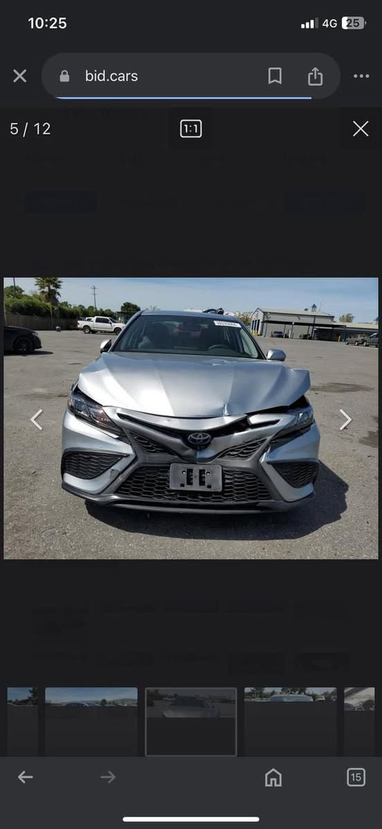 السلام عليكم مر رخصة الادمن المحترم
سياره كامري موديل 2024 لون سلفر مواصفات SE ومواصفات ال SE معروفه 
مواصفات السياره 
رادارت 
شاشه كاربلي 
سياقه ذاتيه 
تحكم مسار
تثبيت مسار 
فتحه سقف 
ماشيه 40 الف 
سياره نضيف كلش وحادث بصيط جاملغ وبنيد راجعات مال شركة بدون ايرباك بدون دواخل بدون شواصي مرفق بل سونار 
عنوان السياره بغداد المنصور بوابة العراق 
للاستفسار *********** واتساب
