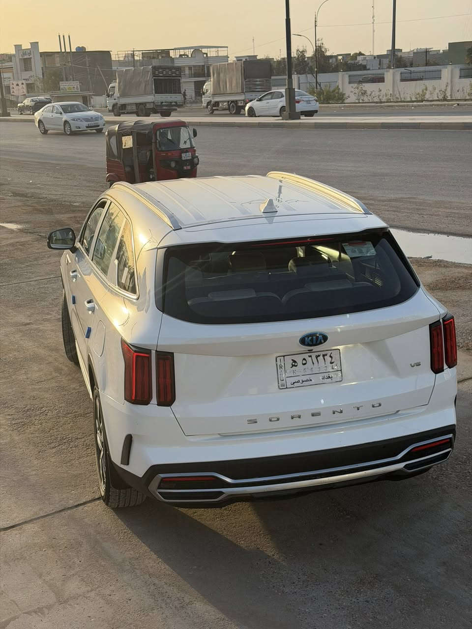 سورنتو موديل 2021 خليجي كفاله عامه
رقم بغداد باسمي  

ماشيه 65 

3قطع تبريد  محرك 6 

 بقيه مواصفات المعروفه 

السعر258 

مكاني ديالى بعقوبه
 
***********
