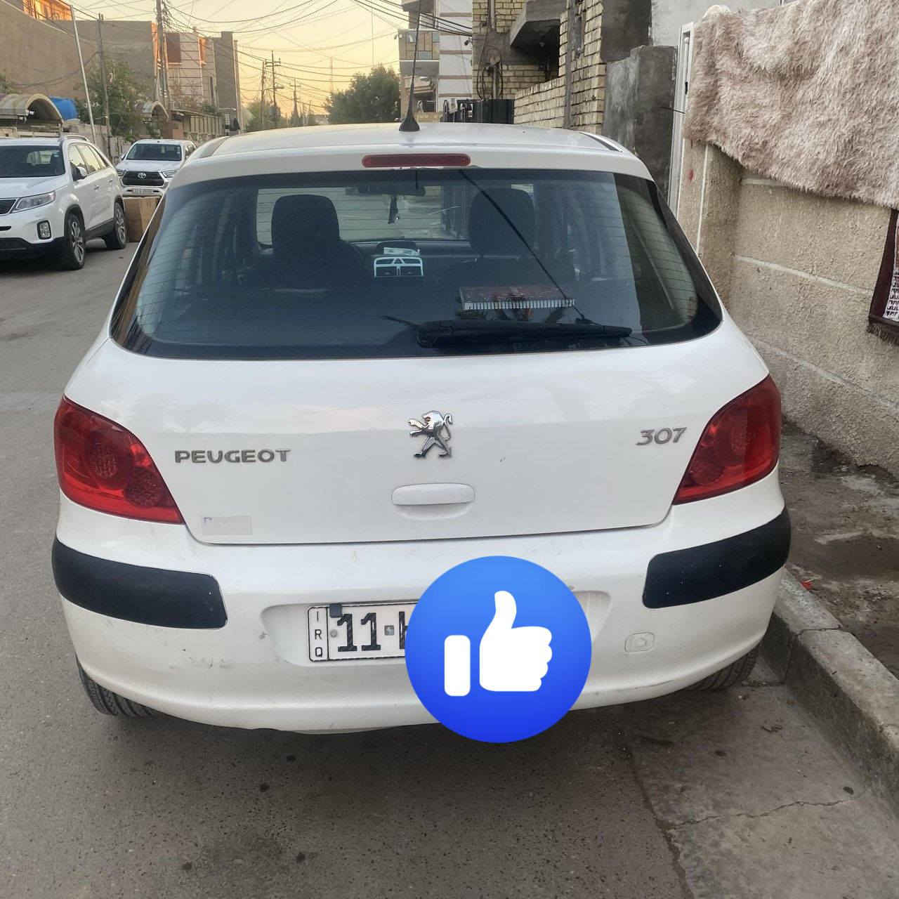 السلام عليكم بيجو ٢٠٠٦ فرنسي مراوس 7  راكب مكاني بغداد ***********
