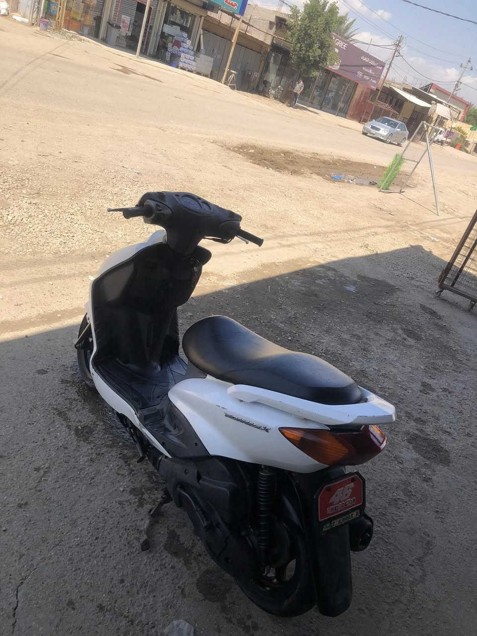 للبيع ( ما اراوس )
سكنس نثيه 
دراجه تخبل اي نقص مابيها بلاديه من التاير للتاير
گلوبات عالي ناصي كله شغال
دبل اشاره 
قفل سكان
حساسات عام كله شغال
تنزل ستنده صفح بعد ما تشتغل الدراجه 
دهن قبل 4 ايام مبدللها
كبس ما مكبوس بيها ابد قبل فتره نزلت من الرمبه
دراجه ناعمه تخبل مالها صوت تواصل واتساب او اتصال على الرقم *********** مكان حله طهمازيه
